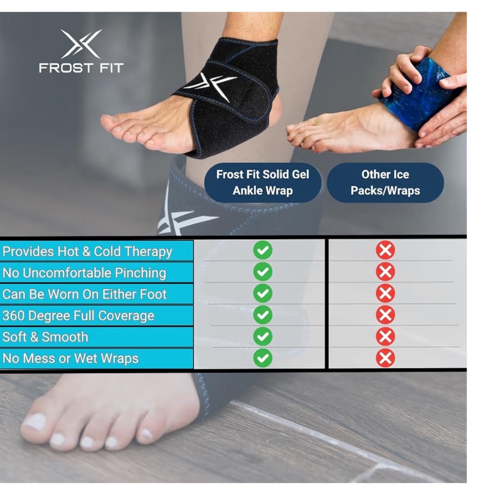 Ankle Hot/Cold Wrap - Picture 5 of 8